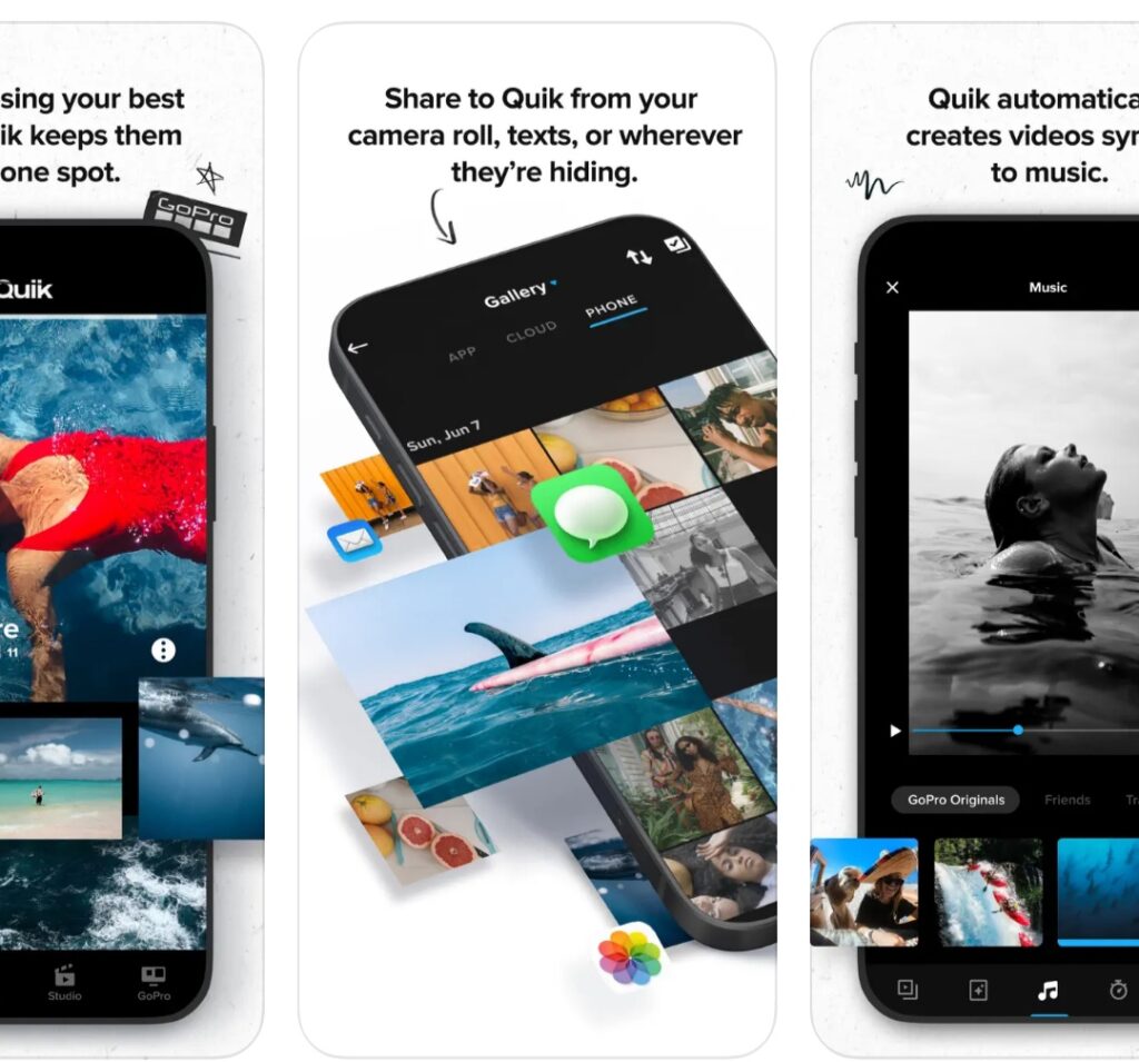 Aplikasi Edit Video Terbaik di Android untuk Pemula - GoPro Quick