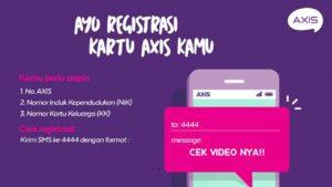 Cara Registrasi Kartu Axis yang Gagal Cara Registrasi Kartu Axis yang Gagal