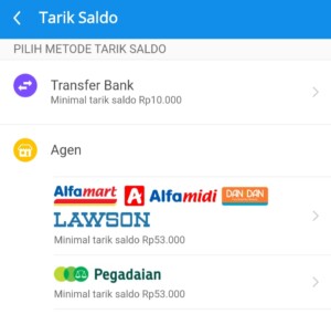 cara mencairkan saldo dana