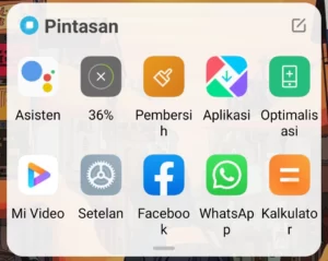 Cara Menghilangkan Menu Pintasan App Vault
