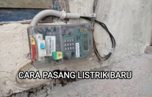 Cara Pasang Listrik Baru Online