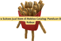 Jual Item di Roblox Catalog