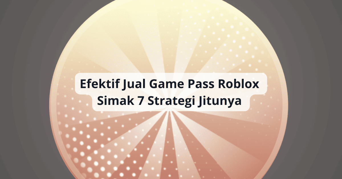 Game Pass Roblox,