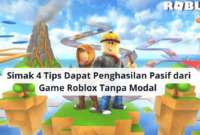 Penghasilan Pasif dari Game Roblox