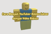 Menjadi YouTuber Roblox