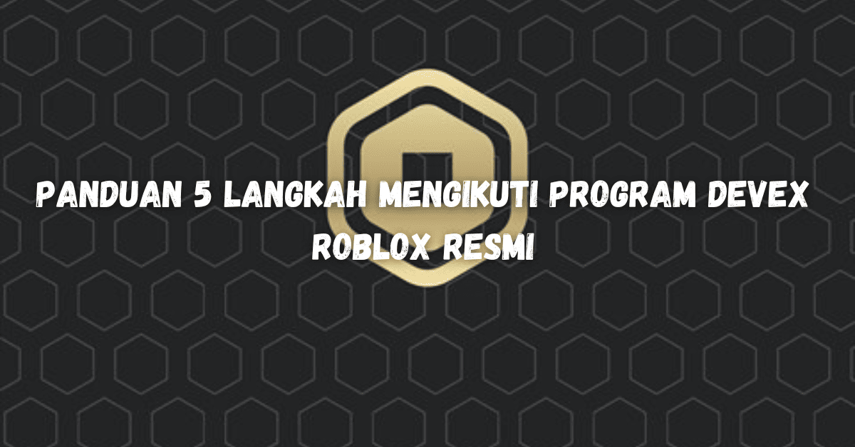 Program DevEx Roblox Resmi