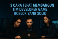 Cara Tepat Membangun Tim Developer Game Roblox