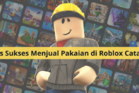 Menjual Pakaian di Roblox Catalog