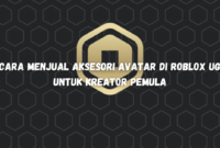 jual Aksesori Avatar di Roblox UGC