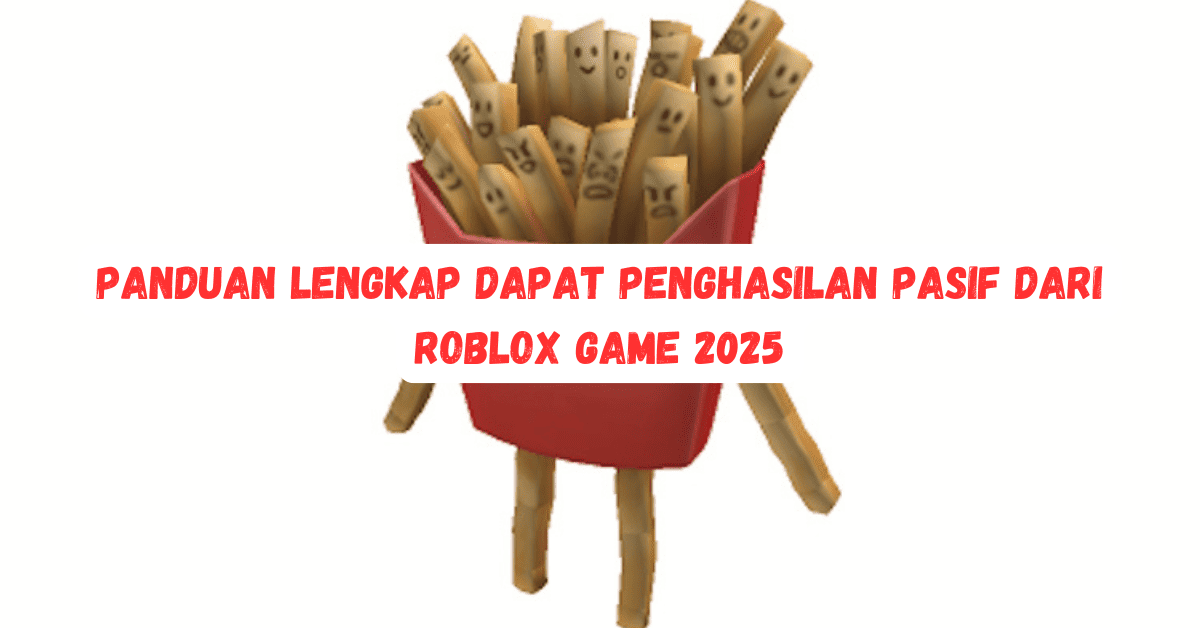 Penghasilan Pasif dari Roblox Game