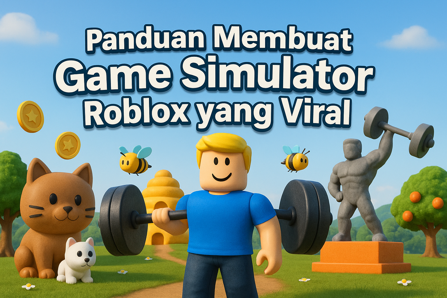 buat Game Simulator Roblox yang Viral