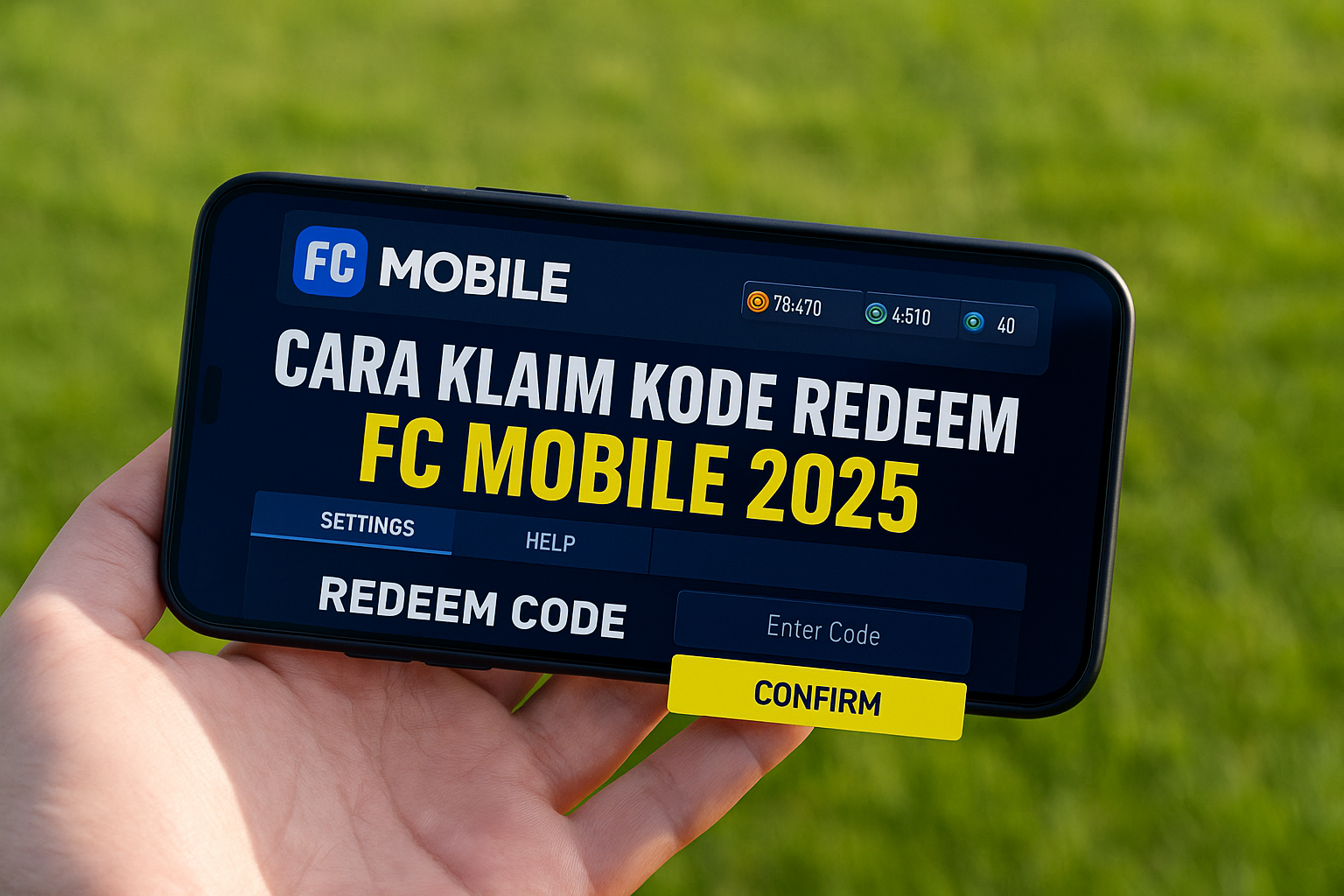 Cara Klaim Kode Redeem FC Mobile