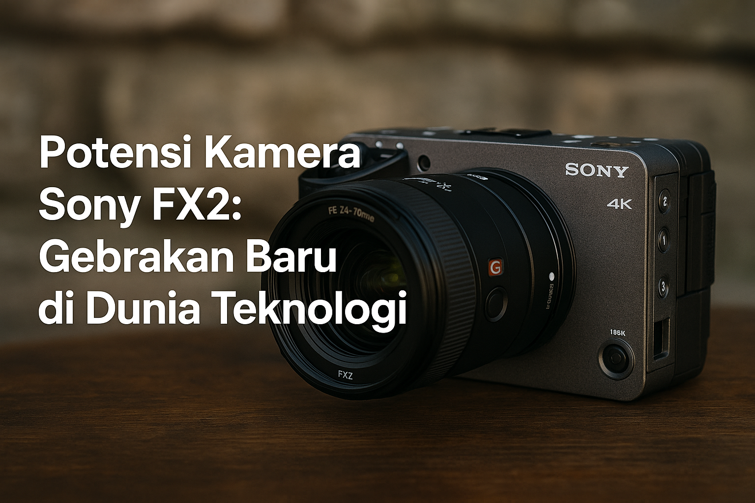 Potensi Kamera Sony FX2