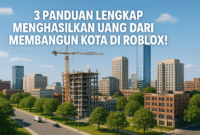 Menghasilkan Uang dari Membangun Kota di Roblox