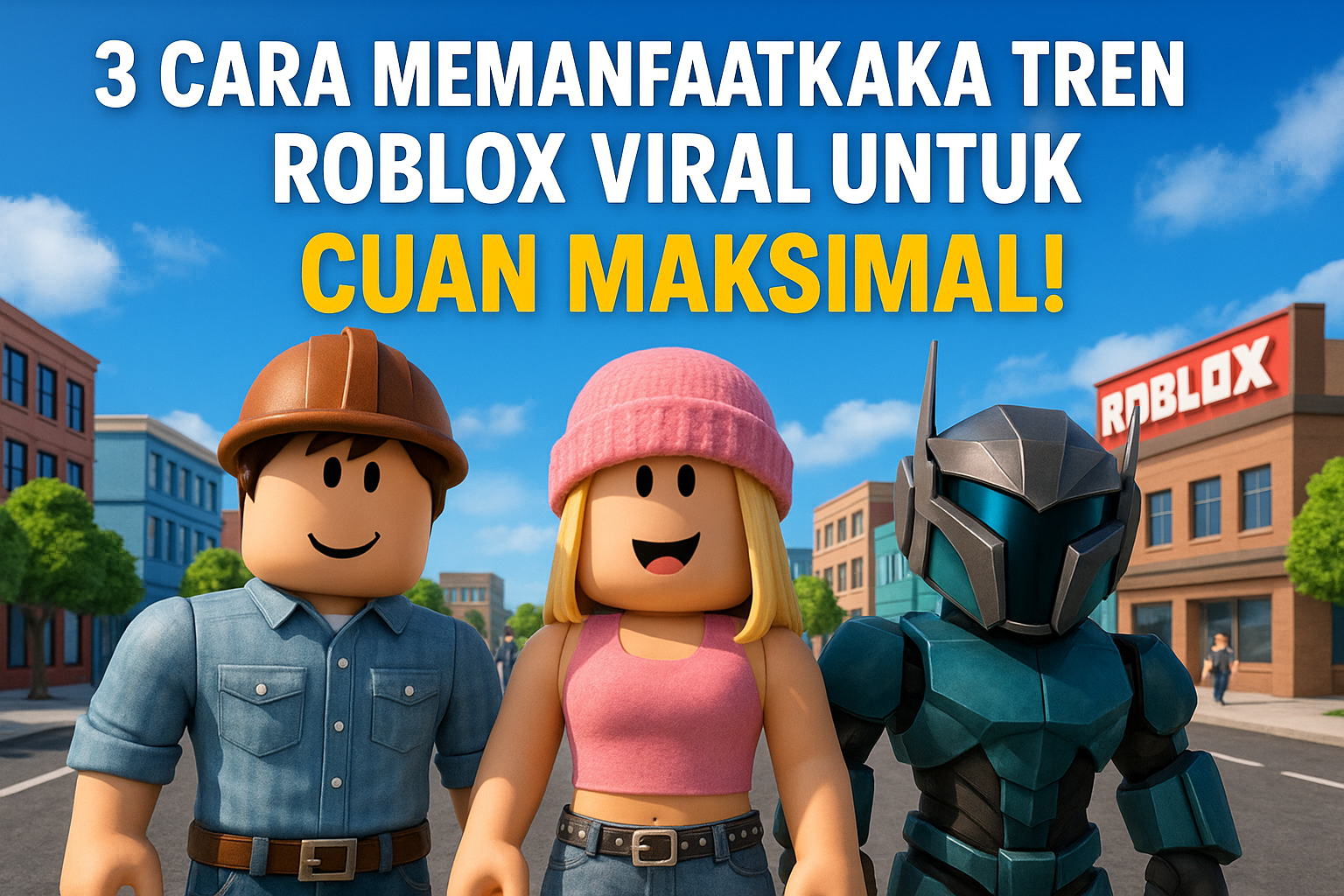 Cara Memanfaatkan Tren Roblox Viral