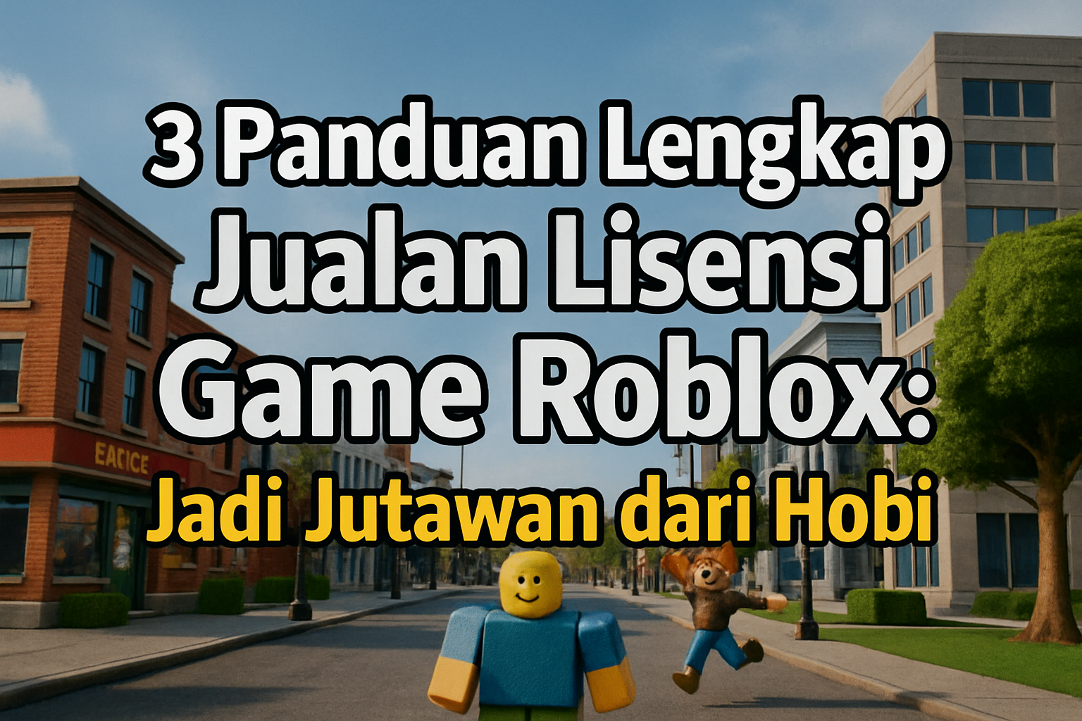 Jualan Lisensi Game Roblox