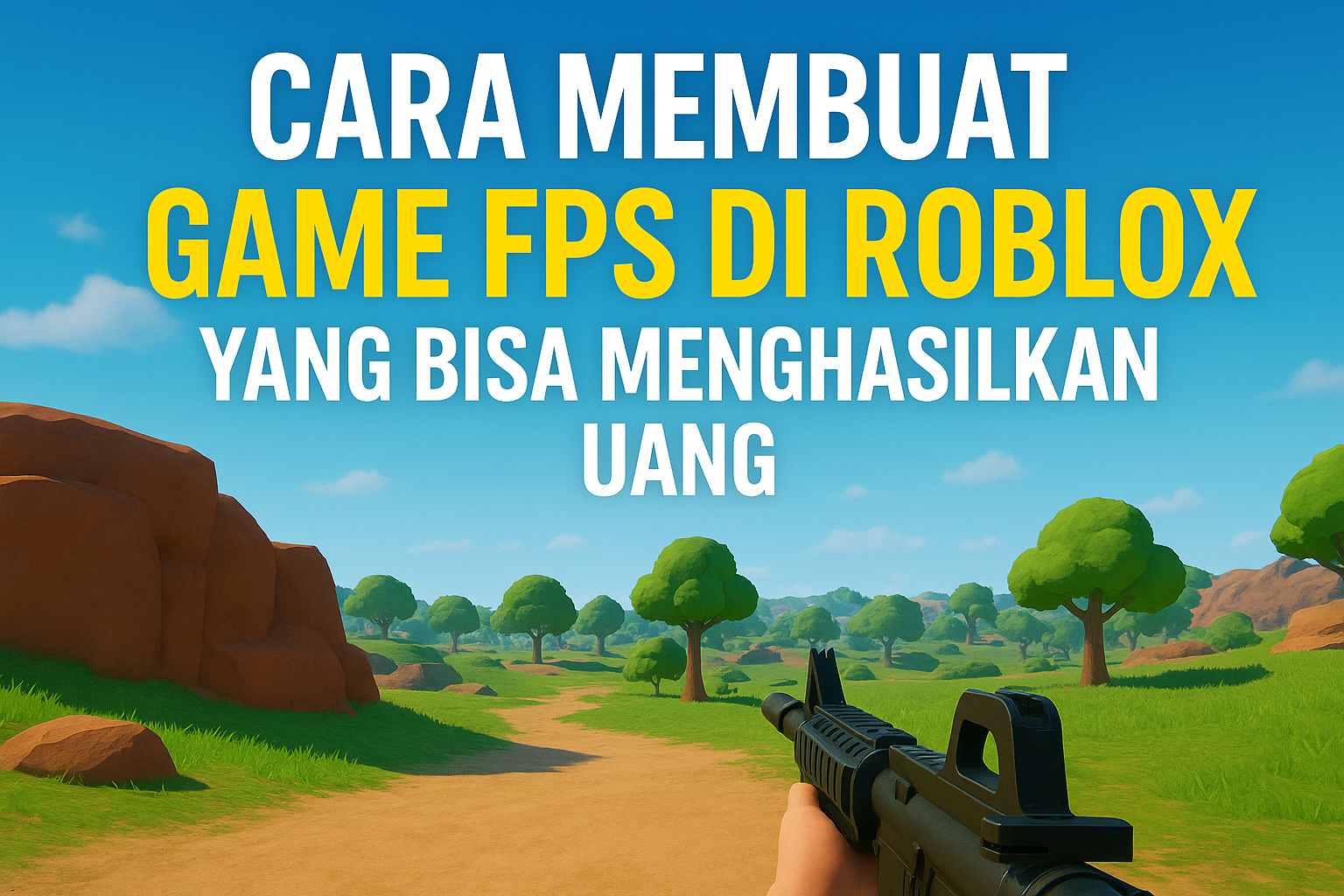 Cara Membuat Game FPS di Roblox