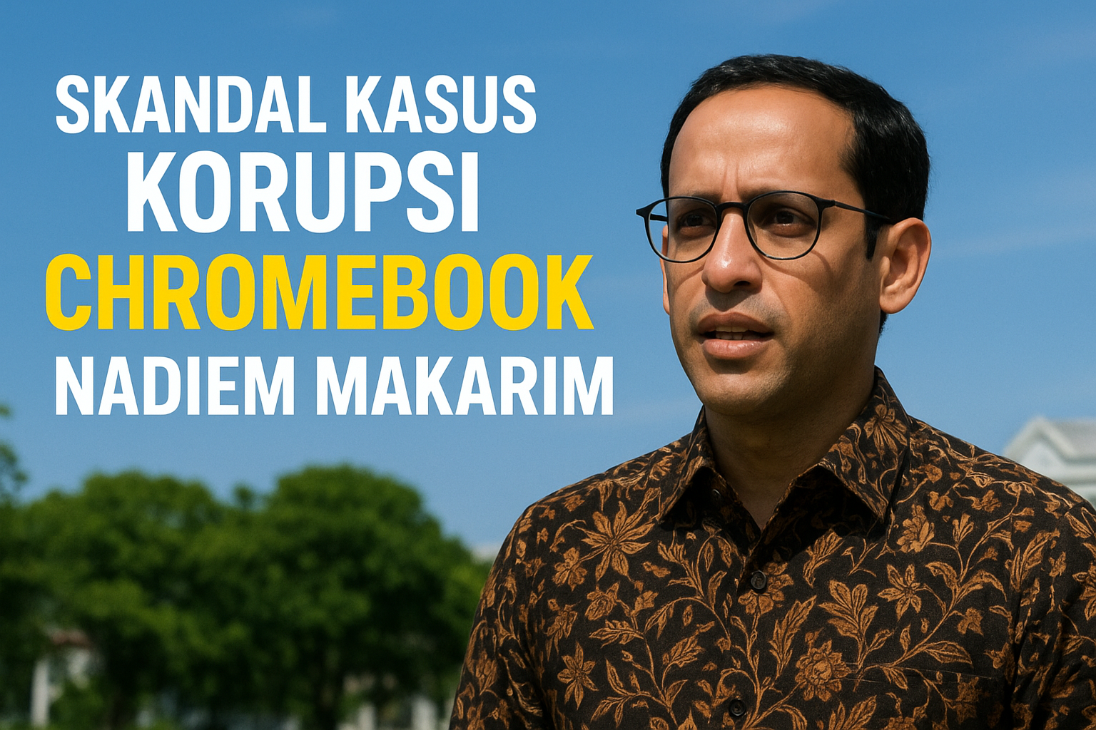 Kasus Korupsi Chromebook Nadiem Makarim
